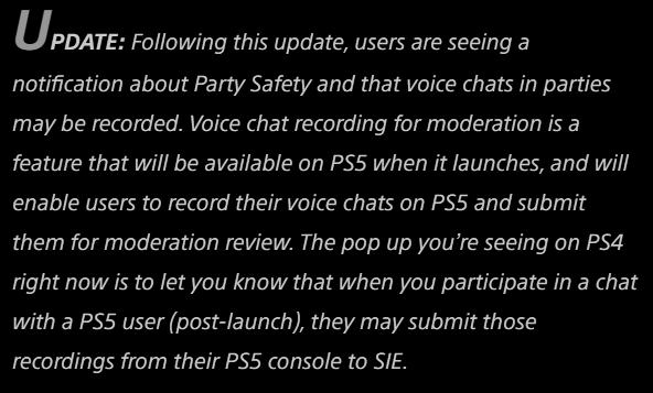 No, Sony Isn't Recording Your PS4 Party Chat photo 0